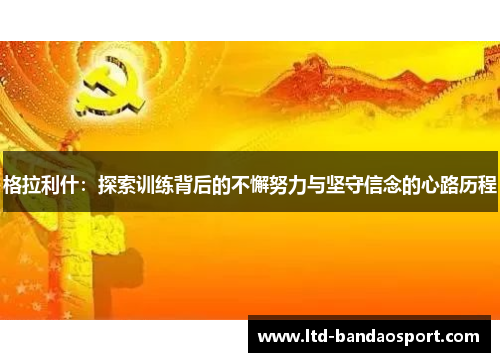 格拉利什：探索训练背后的不懈努力与坚守信念的心路历程