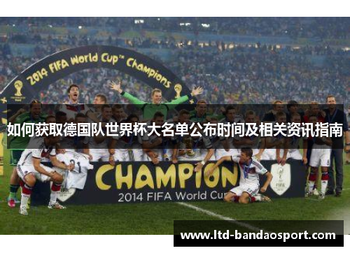 如何获取德国队世界杯大名单公布时间及相关资讯指南