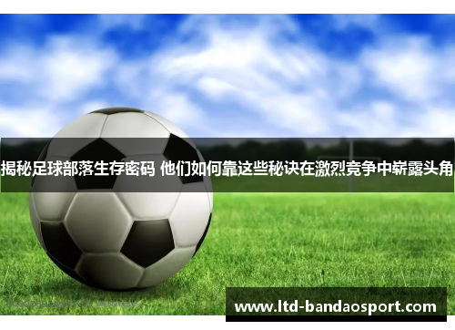 揭秘足球部落生存密码 他们如何靠这些秘诀在激烈竞争中崭露头角