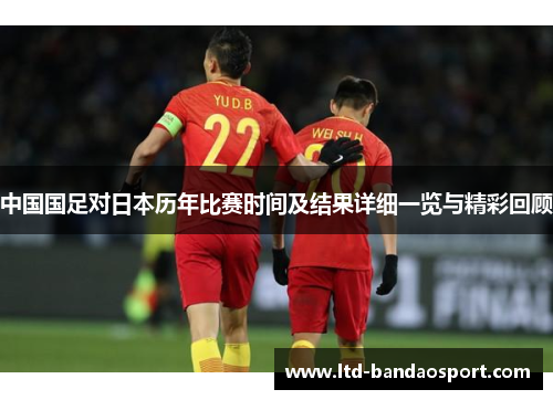 中国国足对日本历年比赛时间及结果详细一览与精彩回顾